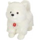 Peluche Pomerania Blanco de Pie 35 cm