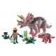 Playmobil® 71821 Familia de Triceratops
