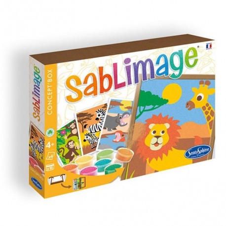 Sentosphère: Sablimage Animales Africanos