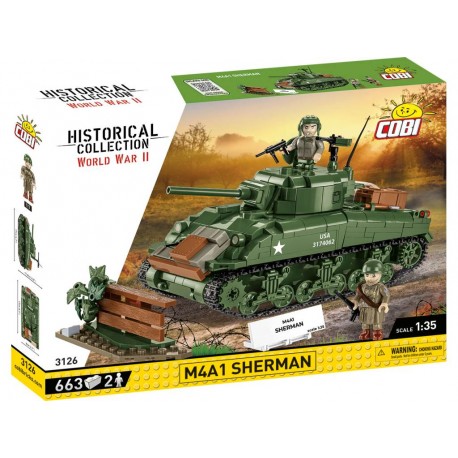 COBI 3126 Sherman M4A1