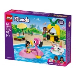 LEGO® 42658 Fiesta en la Piscina con Flamenco y Unicornio