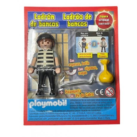 PLAYMOBIL 30792354 LADRON DE BANCOS