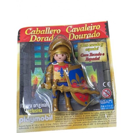 PLAYMOBIL 30796403 CABALLERO DORADO