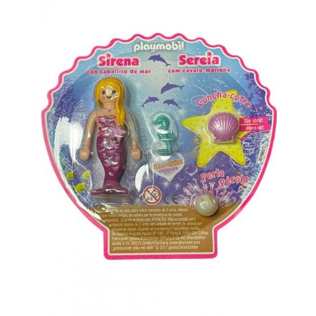 PLAYMOBIL 30798573 SIRENA CON CABALLITO DE MAR