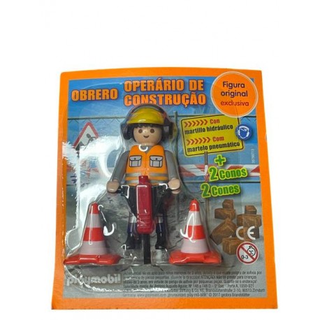 PLAYMOBIL 30798713 OBRERO DE CONSTRUCION