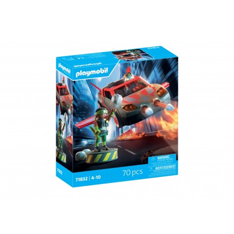 Playmobil® 71832 Héroe con Vehículo