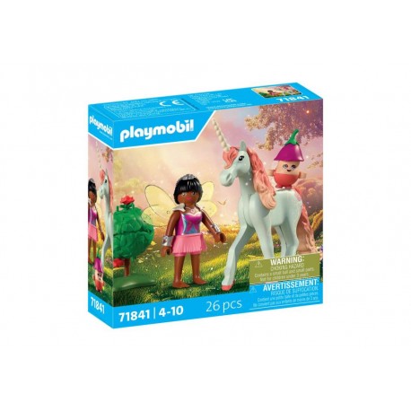 Playmobil® 71841 Coleccionable Unicornio Sky Rose con hada