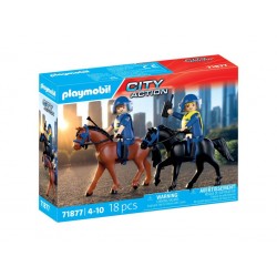 Playmobil® 71877 Escuadrón Policial a Caballo