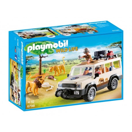 Playmobil® 6798 Vehículo de Safari con Leones