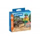 Playmobil® 72025 Duo Pack Cuidador con Rinoceronte