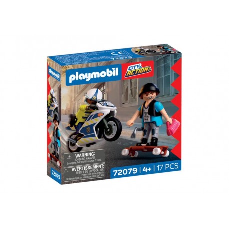 Playmobil® 72079 Persecución en Moto