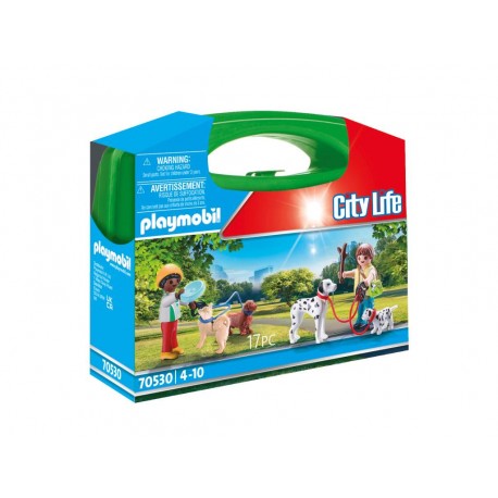 Playmobil® 70530 Maletín Paseo con Perros