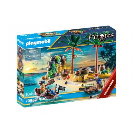Playmobil® 70962 Isla del Tesoro Pirata con Esqueleto 