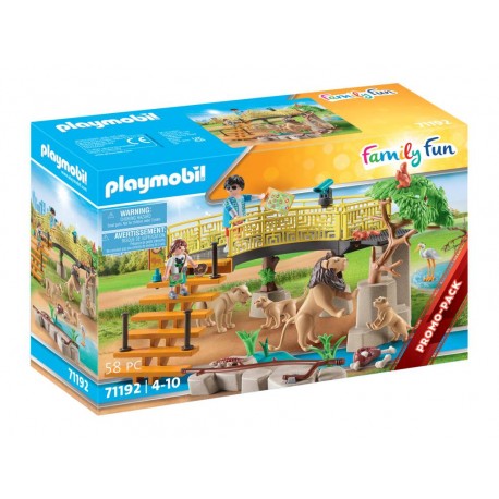 Playmobil® 71192 Leones con Reciento Exterior