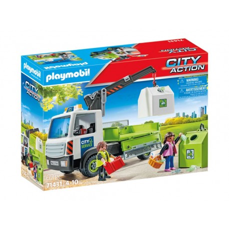 Playmobil® 71431 Camión de Residuos con Contenedor