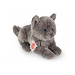 Gato Cartujo Tumbado 20 Cm.