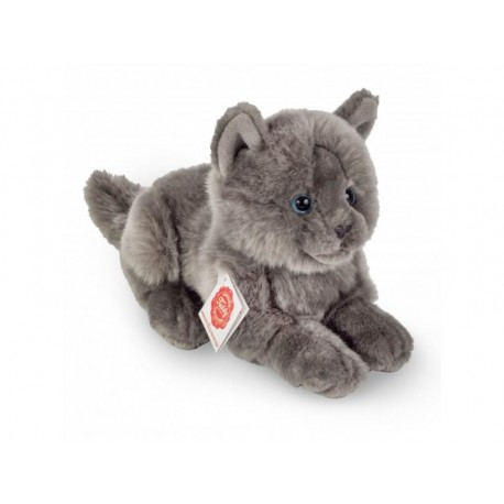 Gato Cartujo Tumbado 20 Cm. 