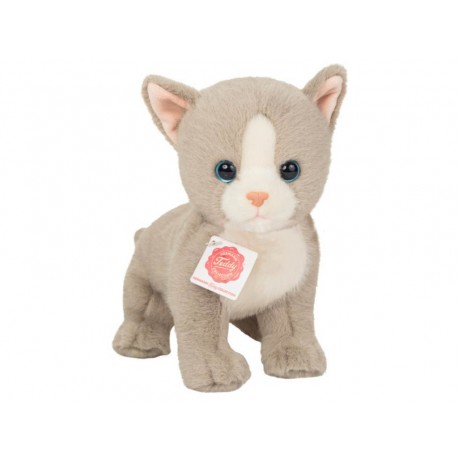 Cría de Gato Gris de Pie 24 Cm.