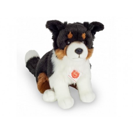 Border Collie Tricolor Sentado 30 Cm.