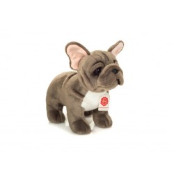 Bulldog Gris de Pie 30 Cm.