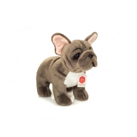 Bulldog Gris de Pie 30 Cm.