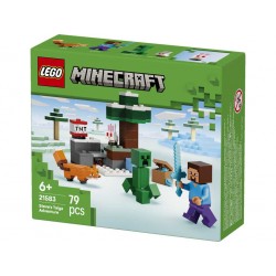 LEGO® 21583 La Aventura de Steve en la Taiga