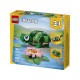 LEGO® 31377 Tortuga con Flor de Nenúfar