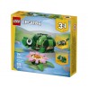 LEGO® 31377 Tortuga con Flor de Nenúfar