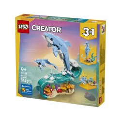 LEGO® 31385 Animales Marinos: Hermosos Delfines