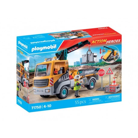 Playmobil® 71750 Camión de Construcción con Grúa