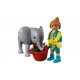 Playmobil® 72092  Zoo: Elefante Bebé y Cuidadora