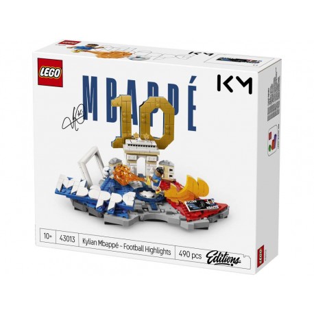 LEGO® 43013 Kylian Mbappé: Fenómenos del Fútbol