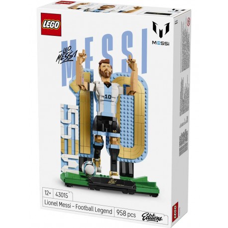 LEGO® 43015 Lionel Messi: Leyenda del Fútbol