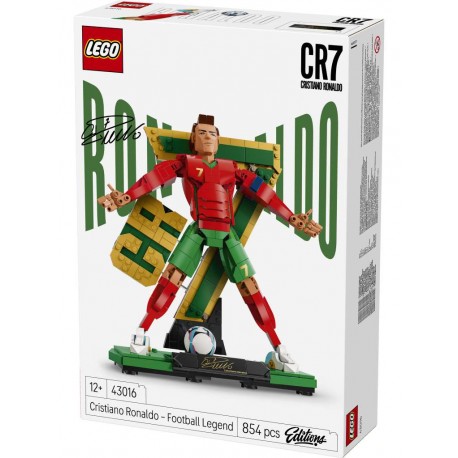 LEGO® 43016 Cristiano Ronaldo: Leyenda del Fútbol