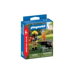Playmobil® 72149 Bombero con Foco de Incendio