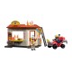 Playmobil® 72195 Quad de Bomberos con Hamburguesería