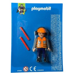 PLAYMOBIL 30792804 Profesiones: Controlador de Rodadura 