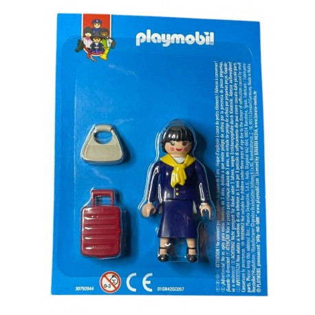 PLAYMOBIL 30792944 Profesiones: Azafata 