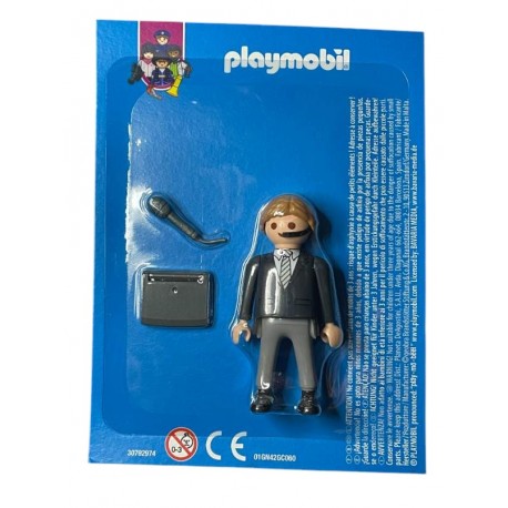 PLAYMOBIL 30792974 Profesiones: Periodista 