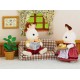 Sylvanian Families 5013 Set Papá Conejo Chocolate