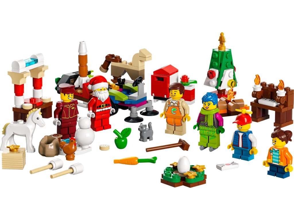 Contenido de LEGO® 60352 City: Calendario de Adviento