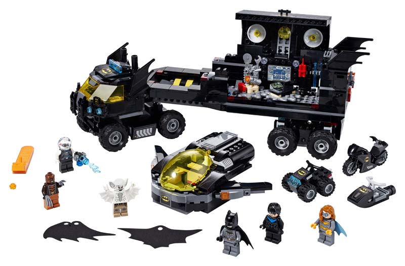 Contenido de LEGO® 76160 Batbase Móvil