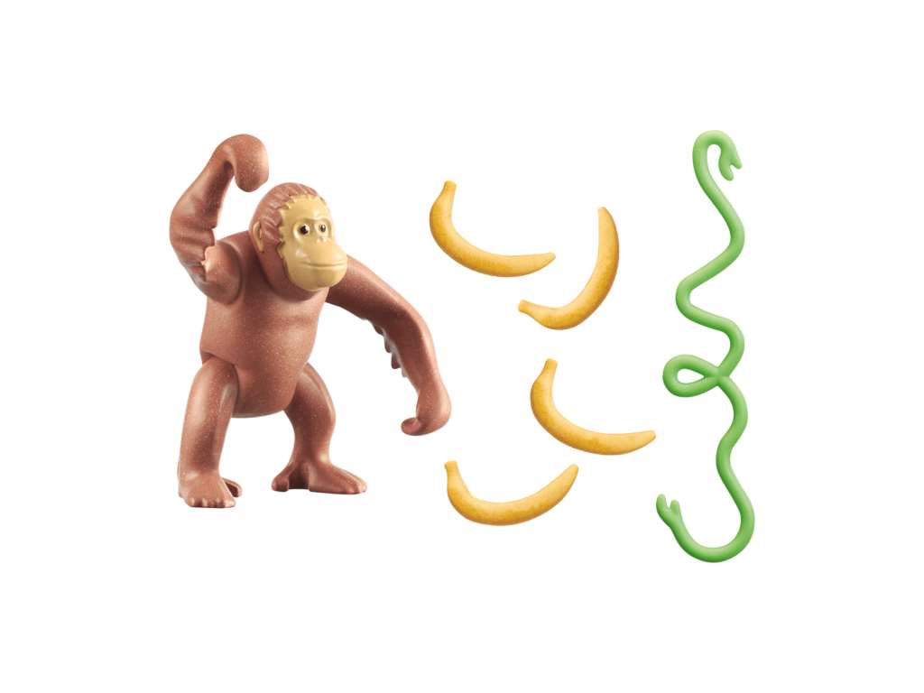 Contenido Real de Playmobil® 71057 Wiltopia: Orangután
