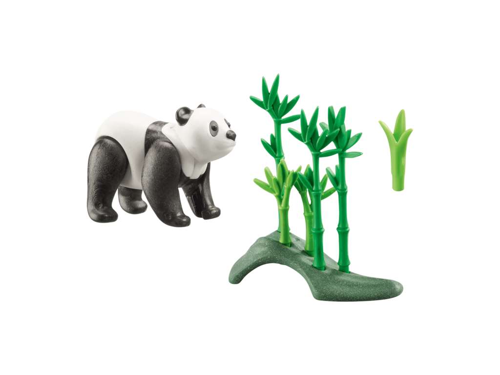 Contenido Real de Playmobil® 71060 Wiltopia: Oso Panda