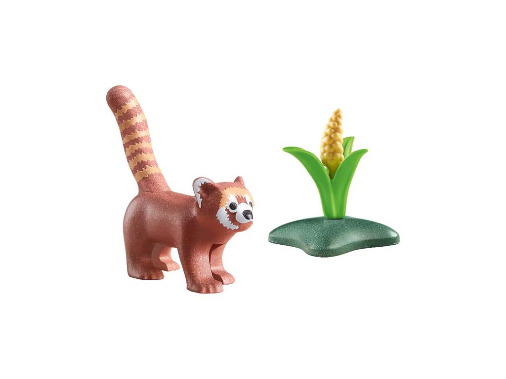 Contenido Real de Playmobil® 71071 Wiltopia: Panda Rojo