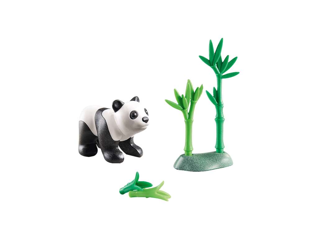 Contenido Real de Playmobil® 71072 Wiltopia: Panda Joven