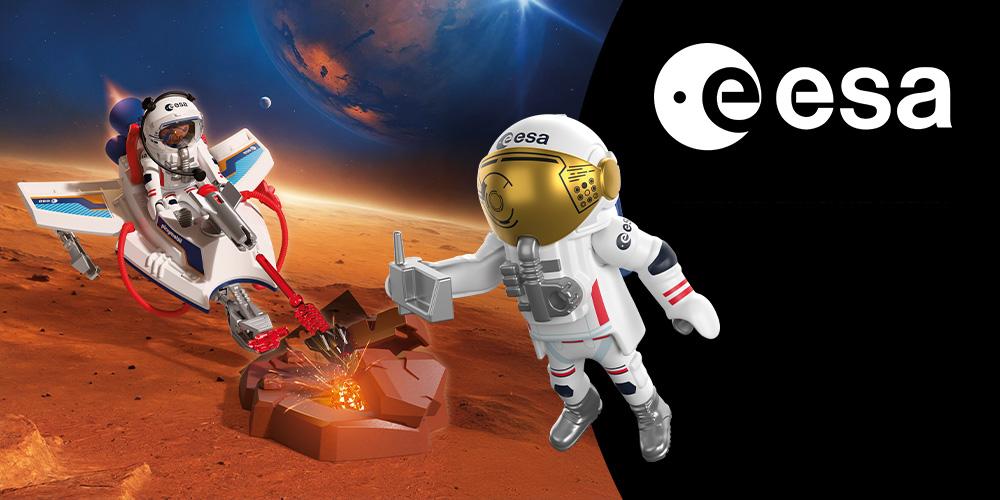 Playmobil® y la Agencia Espacial Europea