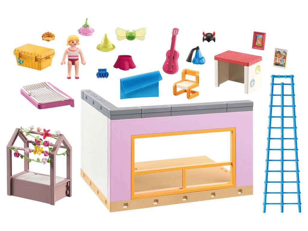 Contenido real de Playmobil® 71610 Habitación de los Niños