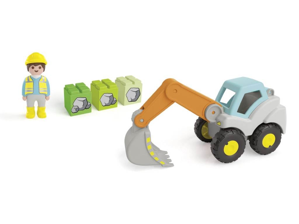 Contenido de Playmobil® 71684  Junior:  Pala Excavadora