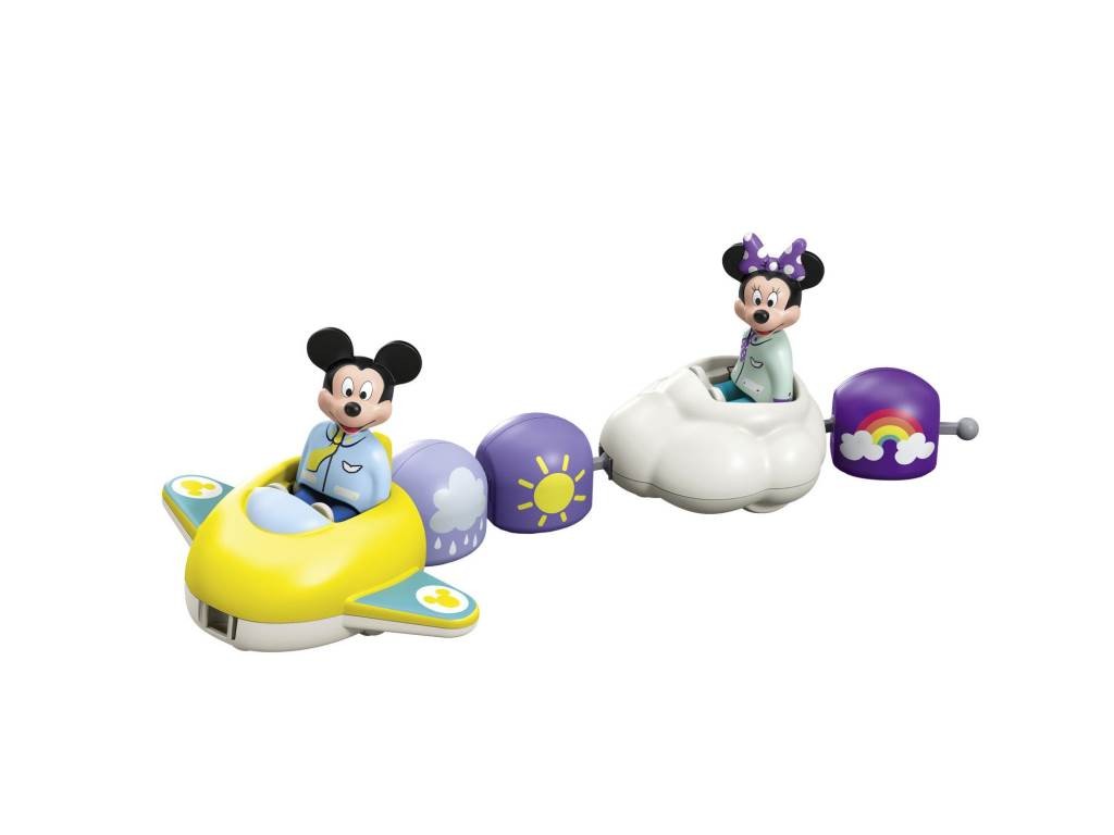 Contenido de Playmobil® 71697 Junior & Disney: Mickey y Minnie Tren Nube